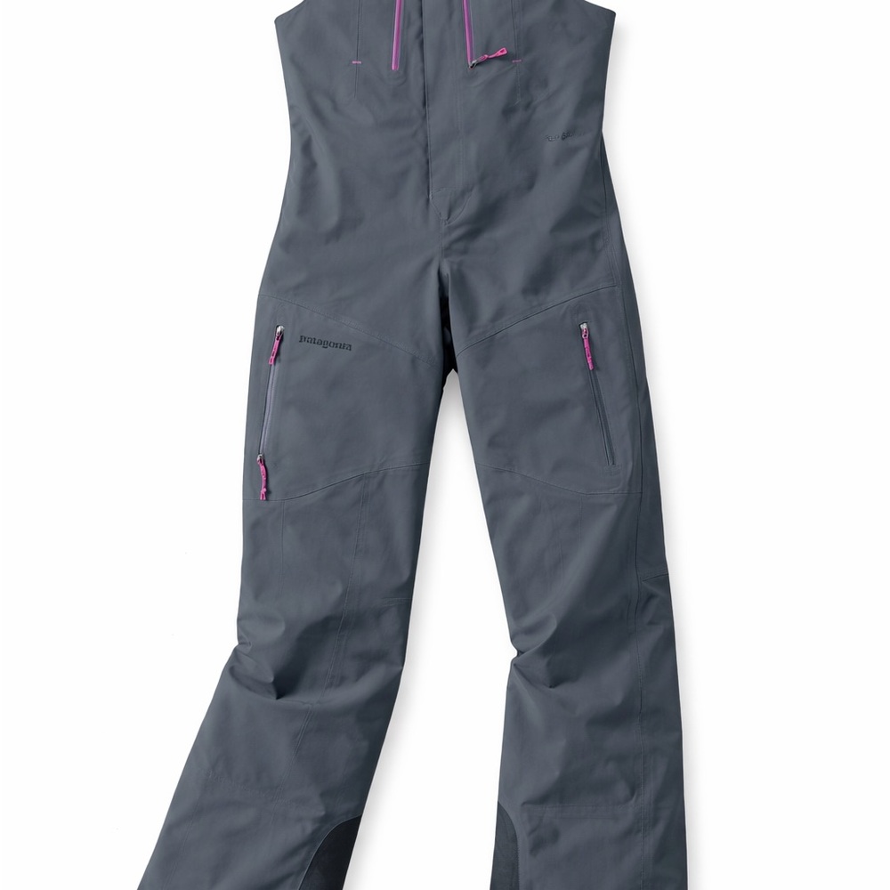 Patagonia Charcoal Pants with Magenta Details